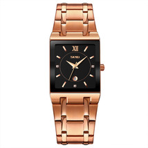 Skmei Men Watch Waterproof Business Square Wrist Watch Classic Luxury St... - £39.83 GBP