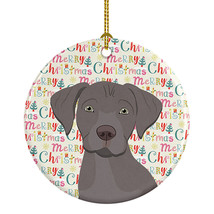 Labrador Retriever Gray Puppy Christmas Ceramic Ornament Christmas Tree Hanging  - $34.70