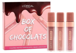 L’Oréal Paris Box Of Chocolates Ultra-Matte Chocolate Liquid Lipsticks ... - $28.39