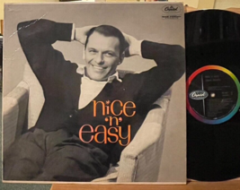 Frank Sinatra Nice &#39;N&#39; Easy Vinyl LP Capitol W-1417 Mono 1st Pressing Scranton - £15.97 GBP