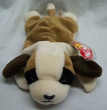 Ty Beanie Baby Bernie The St. Bernard Dog 8&quot; Bean Bag Stuffed Animal New 1996 - $15.35