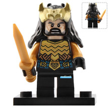 Thorin Oakenshield The Hobbit LOTR Custom Lego Compatible Minifigure Bricks - £2.39 GBP