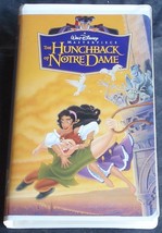 The Hunchback of Notre Dame- Walt Disney Classic - Gently Used VHS Clams... - £6.25 GBP