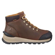 Carhartt men&#39;s gilmore 5-inch alloy toe work hiker - wide width in Dark Brown - £91.12 GBP