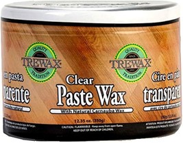 Trewax Paste Wax with Carnauba Wax, Clear, 12.35-Ounce, Ideal on Hardwood  - £22.81 GBP