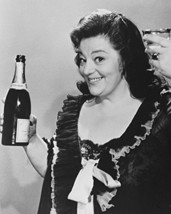 Hattie Jacques Carry On Star With Bottle Of Champagne 16X20 Canvas Giclee - £54.92 GBP