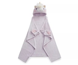 Children&#39;s Hooded Plush Minky Fleece Purple Unicorn Blanket Throw, 40&quot; X... - $364.44 MXN