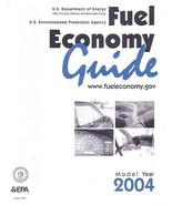 EPA 2004 Fuel Economy Guide vintage US brochure Gas Mileage - $13.76 CAD
