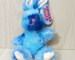 Greenbrier International multi-blue Plush bunny rabbit white feet ears s... - $14.84