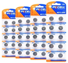 40 x AG13 LR44 Batteries 1.5V Alkaline Button Cell FORTY (40) Battery NEW SEALED - £15.12 GBP