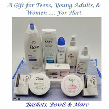 BBM, Gift Basket For Her, Featuring Dove Bath &amp; Body, BBM - 15 - £49.56 GBP