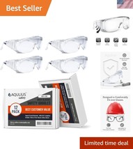 OTG Safety Goggles 12-Pack - Scratch Resistance &amp; Clear Protection for G... - $57.50