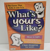 What&#39;s Yours Like? The Game That Tells It Like It Is! Group Party Game NEW! - $12.22