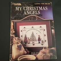 Leisure Arts My Christmas Angels Embroidery Single Pattern Leaflet 736 V... - $7.43