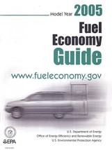 EPA 2005 Fuel Economy Guide vintage US brochure Gas Mileage - $6.00