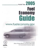 EPA 2005 Fuel Economy Guide vintage US brochure Gas Mileage - $13.76 CAD