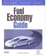 EPA 2000 Fuel Economy Guide vintage US brochure Gas Mileage - $13.76 CAD