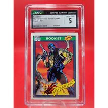 1990 Impel Marvel Universe Card #87 Foolkiller Kurt Gerhardt Rookie CGC 5 - $17.97