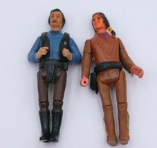 Vintage Legends of the West Cochise and Wyatt Earp figure Lot 1970&#39;s - £22.87 GBP