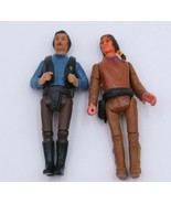 Vintage Legends of the West Cochise and Wyatt Earp figure Lot 1970&#39;s - £22.58 GBP