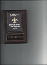 New Orl EAN S Saints Super Bowl Plaque Football Nfl - £3.15 GBP