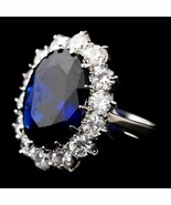 Princess Kate Royal Engagement Wedding Ring Size 7 or 8 Princess Diana NEW - $25.87 CAD