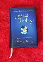 JESUS TODAY by Sarah Young Padded HB Ribbon Mark Thomas Nelson - $5.94