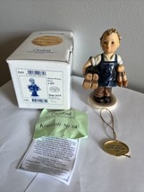 Hummel Figurine BOOTS 875 original box Hang Tag Signed Rare 1998 Vtg figure - £62.28 GBP