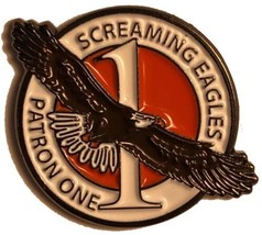 Navy Reserve VP-1 Screaming Eagles Patron Squadron Military Metal Magnet Pin - £21.64 GBP