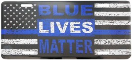 Trade Winds USA Thin Blue Line Blue Lives Matter Distressed Police Memor... - €4,31 EUR