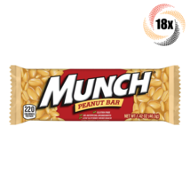 18x Bars Munch Peanut Candy Bars | 1.42oz | Gluten Free | Fast Shipping! - £18.82 GBP