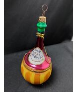 Vintage 1998 Christopher Radko Chianti Wine Christmas Holiday Ornament - €48,44 EUR