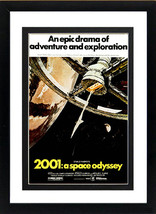 2001 Space Odyssey Space Station Framed Movie Poster Print 15x20 - £49.71 GBP