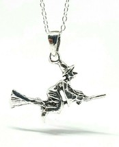 Flying Witch Pendant 925 Sterling Silver Chain Ladies Jewellery Ethnic &amp;... - £39.95 GBP