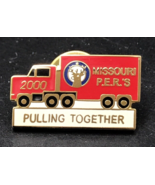 2000 BPOE Elks Missouri PER&#39;s Pulling Together Enamel Pin 1&quot; x 0.75&quot; - £7.32 GBP