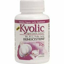 Kyolic Aged Garlic Extract Total Heart Health Formula 108 - 100 Capsules - £14.56 GBP
