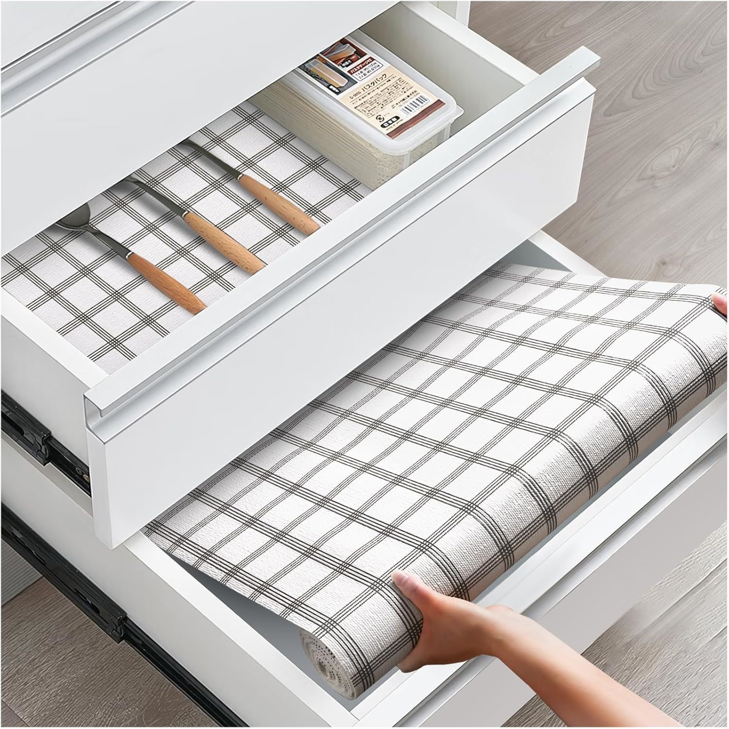 Drawer And Shelf Liner, Non-Slip Kitchen Cabinet Liners, 12 In X 20 Ft - $35.99