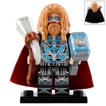 Thor Summons Mjolnir & Stormbreaker - Marvel Endgame Custom Minifigures New - £2.39 GBP