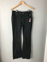 HARLEY DAVIDSON Size 6 Womens Jeans Boot Cut Black Inseam 30.5 - £13.39 GBP