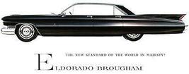 1959 Cadillac Eldorado Brougham - Promotional Advertising Poster - £26.37 GBP
