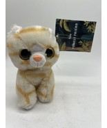 Forest Friends 6 Inch Tiger Cat Yellow White Doll Plush  Stuffed Tags - $98.07 MXN