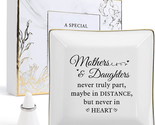 Mothers and Daughters Never Truly Part Ceramic Trinket Tray Mom Birthday... - £19.82 GBP
