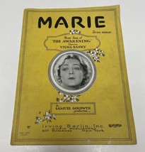 MARIE - IRVING BERLIN  VINTAGE Sheet Music THE AWAKENING - £10.19 GBP