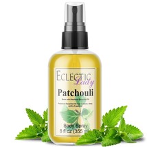 Eclectic Lady Patchouli Body Spray 8 Fl Oz (With Patchouli Essential Oil) New!!! - £14.55 GBP