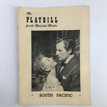 1950 Playbill Majestic Theatre Mary Martin in South Pacific by Richard Rodgers - £11.17 GBP