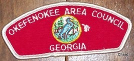 Okefenokee Area Council Shoulder Patch Plain - £3.98 GBP