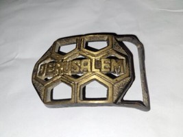 Vintage JERUSALEM Belt Buckle - $9.90
