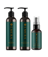 Emera Nourishing Shampoo, Conditioner and Serum Trio by Earthly Body - $85.90 CAD