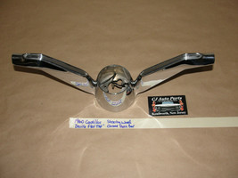 Oem 60 Cadillac Deville Flat Top Steering Wheel Chrome Horn Bar Ring **Tested** - £225.75 GBP