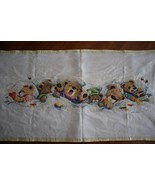 Finished Janlynn Counted Cross Stitch 19&quot;X7&quot;-Sleepy Bears #195-0601 Comp... - $706.22 MXN